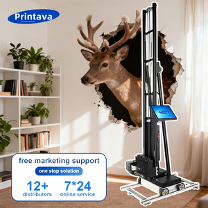 Printava Tường Máy In 16-Màu Đầy Đủ Phổ 3D Tường Máy In Máy Uv-Có Thể chữa được UV Tường Máy In Cho Sáng Tạo Studio Tường Bức Tranh Tường - Product Image 1