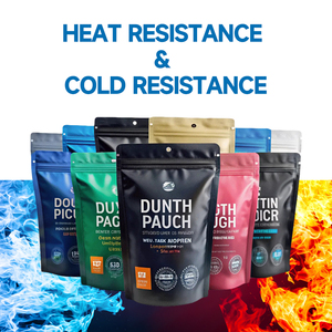 Tùy chỉnh in Ziplock Kẹo sô cô la bao bì Ba bên con dấu đứng lên túi nhựa túi với cửa sổ rõ ràng túi nhỏ - Product Image 4