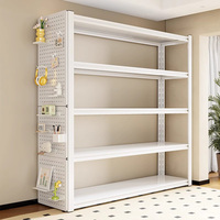 Étagère de rangement ouverte sur mesure, multi-niveaux, pour bagages, cuisine, balcon, entrepôt, organisateur, porte-manteaux - Vente en gros