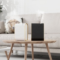 Diffuseur d'arômes électrique portable de luxe, capacité 350 ml, en plastique, sans eau, à fixer au mur ou à poser sur table, pour la maison ou le bureau