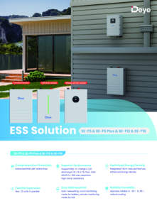 5 tahun/10 Tahun garansi Deye ESS 16kwh 314 Ah baterai dengan UN38.3/MSDS SE-F16 siklus dalam 51.2V 16 kWh LiFePO4 baterai - Product Image 5