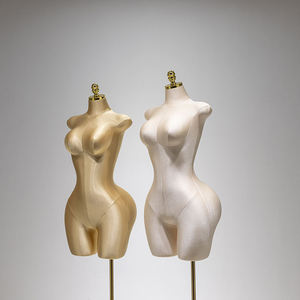 Maniquí de Medio Cuerpo para Ropa de Mujer Tallas Grandes, Estilo Europeo Americano, para Exhibición en Escaparates y Accesorios de Tienda - Product Image 5