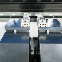Presse plieuse hydraulique CNC HARSLE 6+1 axes Delem DA-69S pour tôles d'acier AC, certifiée Schneider Electric CE ISO