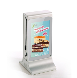 Support de table de restaurant innovant, écran de commande, affichage numérique Android, affichage publicitaire, menu, chargeur de table avec batterie externe - Product Image 3