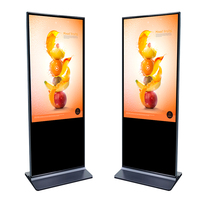 Écran tactile capacitif de 43 pouces, affichage numérique pour centre commercial, publicité animée, vidéo, kiosque sur pied