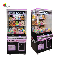 Machines de jeu en métal philippines magasin de cadeaux arcade électronique à griffe unique Boutique distributeurs automatiques de jouets Machine à grue à griffes