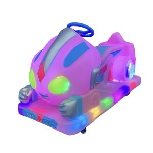 Square Bumper Car Children's Amusement Luminous Altman Battery Bumper Car Double Outdoor Parent-child Remote Control Stall Car - Product Image 6