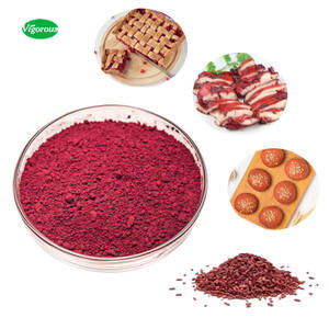 Polvo de Extracto de Cochinilla Carmín Natural, Colorante E120, Pigmento Soluble en Agua - Product Image 2