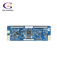 Circuit imprimé multicouche FR 4 ignifuge personnalisé de haute qualité, fabrication plaquée or sur mesure