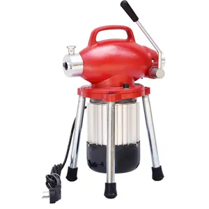 Pulitore Elettrico Portatile <span class=keywords><strong>per</strong></span> <span class=keywords><strong>Tubi</strong></span> e Scarichi con <span class=keywords><strong>Molla</strong></span> Rotante ad Alta Velocità - Product Image 1