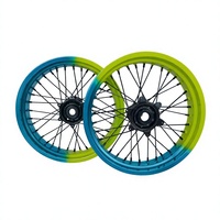 Ensemble de roues Supermoto 17 pouces 3.5 5.0 pour KTM EXC 2019, jantes de course en alliage d'aluminium CNC haute performance, couleurs personnalisées en stock