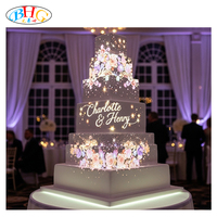 Projecteur holographique interactif de luxe portable haute résolution pour projection 3D de gâteaux, avec télécommande, idéal pour les fêtes d'anniversaire