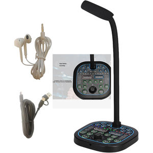 Microphone Changeur de <span class=keywords><strong>Voix</strong></span> en Temps Réel Facile à Utiliser pour Ordinateur de Bureau, Mac, PC, Ordinateur Portable, Smartphone, Tablette - Product Image 1