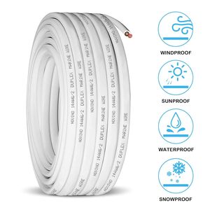 <span class=keywords><strong>Cable</strong></span> Eléctrico Marino 14AWG 14/2 Dúplex Multifilar <span class=keywords><strong>de</strong></span> Cobre Estañado para Aplicaciones Automotrices/RV/Solar/LED - Product Image 3