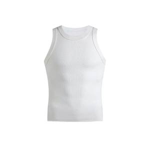 BX01 Custom <b>Mens</b> logo Ribbed Gym tank Top Heavyweight Cotton Muscle Sleeveless <b>Running</b> Stringer Fitness Sports Workout <b>Vest</b> - Product Image 5