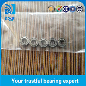 도매 미니어처 깊은 홈 볼 베어링 3x6x2.5mm MR63ZZ 미니어처 베어링 - Product Image 6