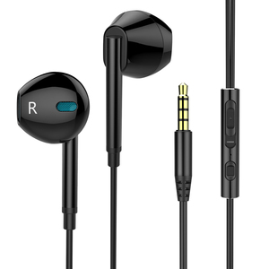Auricolari In-Ear cablati da 3.5mm, <span class=keywords><strong>cuffie</strong></span> <span class=keywords><strong>Jack</strong></span> In metallo puro tipo C In-ear controllo della linea di basso pesante <span class=keywords><strong>con</strong></span> <span class=keywords><strong>microfono</strong></span> <span class=keywords><strong>per</strong></span> musica, giochi - Product Image 1