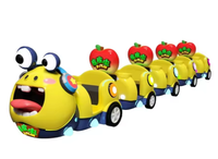 Attraction touristique commerciale Road Trackless Train Ride Commercial Electric Train Amusement Park Fabricant