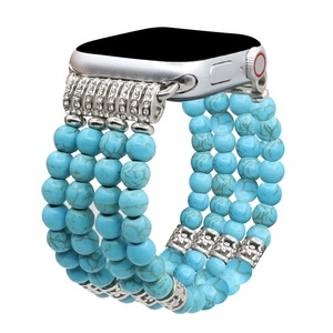 Breloque de <span class=keywords><strong>bracelet</strong></span> de montre en alliage de zinc, <span class=keywords><strong>bracelet</strong></span> élastique pour séries 11, 10, Ultra, 9, 8, 7, 6, 5, SE, 3 - Product Image 5