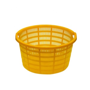 Épaissir les caisses de crevettes végétales binaurales creuses HDPE Mesh Agriculture Panier en plastique Capacité 300L Couleurs personnalisables pour - Product Image 1