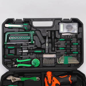 Herramienta de combinación para el hogar multifunción de <span class=keywords><strong>128</strong></span> piezas, taladro eléctrico de litio, kit de Hardware, juego de herramientas eléctricas - Product Image 2