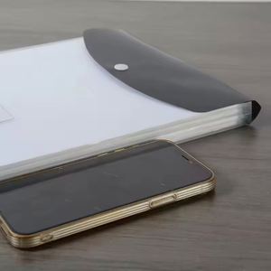 Large Capacity 11-Hole <b>A4</b> <b>File</b> Bag Transparent Plastic PP Button Loose Leaf Insert Inner Pages Three-Dimensional Document Folder - Product Image 4