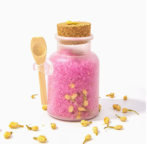 Sal de Baño de Pétalos de Rosa LovSens, Aromaterapia con Aceites Esenciales, Sal Marina Natural para <span class=keywords><strong>Bañera</strong></span>, Remojo de Pies, Limpieza, Cuidado Relajante - Product Image 6