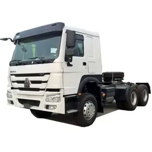 Hot Sale Sinotruk Used Howo Trailer Head Truck 375hp Euro2 Standard Engine 6*4 10 tire Howo Tractor Truck