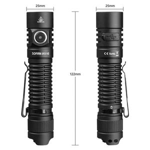<span class=keywords><strong>Linterna</strong></span> Portátil de Aleación de Aluminio SP31V3 con Logotipo Personalizado, 2000lm, Distancia de Haz de 269m, Mini LED de Bolsillo, Fácil de Transportar, Recargable, EDC - Product Image 4