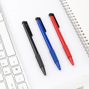 中点0.7毫米柔软手感可伸缩圆珠笔，带柔软触感舒适握把完美的笔记颜色