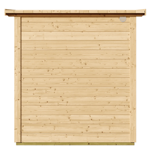 בית סאונה עץ מסורתי 4 אנשים עם דלת זכוכית חימום חשמלי דלת זכוכית לחצר חצר חצר אחורית חיצונית - Product Image 3