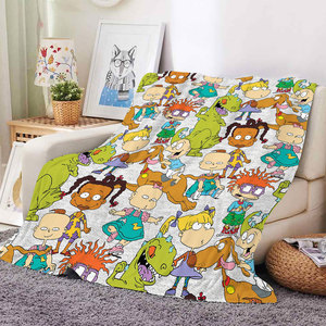 Wholesale High Quality Cartoon <b>Blanket</b> Soft Warm Fleece Flannel <b>Throws</b> Sofa Couch Dormitory Nap <b>Blankets</b> Gifts for Kids - Product Image 4