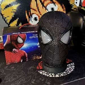 Masque de cosplay Spider-Man l'incroyable, film Marvel, restaure la version Garfield de <span class=keywords><strong>Peter</strong></span> <span class=keywords><strong>Parker</strong></span>, masque adulte, masque de haute qualité - Product Image 2