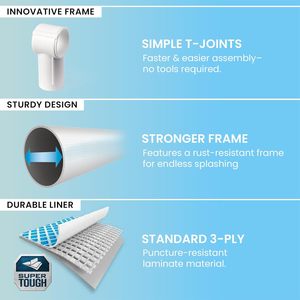 <span class=keywords><strong>Piscine</strong></span> hors sol rectangulaire <span class=keywords><strong>INTEX</strong></span> avec structure métallique 7 pieds x 5 pieds x 235 pouces, rose |   28266EH - <span class=keywords><strong>Piscine</strong></span> uniquement (pompe non incluse) - Product Image 4
