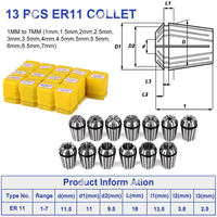 YouQi Produsen ER11 Collet 500W Motor Penggilingan 0,5 KW Motor CNC Kit Motor Poros untuk Ukiran DIY