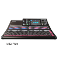 M32 Plus - Console de mixage audio analogique-numérique professionnelle 32 canaux avec écran tactile, enregistreur intégré et Wi-Fi - Prix d'usine