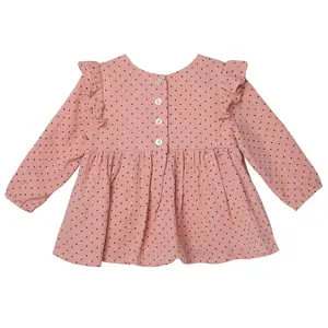 Conjuntos de ropa de verano para niñas, ropa de diseño personalizado y bombacho de algodón orgánico para recién nacidos, venta al por mayor