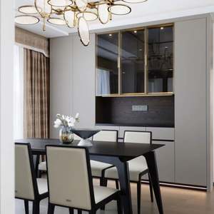 Vinoteca Minimalista de Melamina Resistente a la Humedad, Vinoteca de Vidrio Simple y Elegante, Vinoteca de Pared - Product Image 2