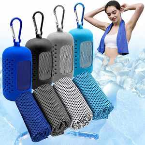 Serviette de sport rafraîchissante en microfibre à séchage rapide, personnalisable avec logo, idéale pour la gym – Nouveauté très demandée - Product Image 2