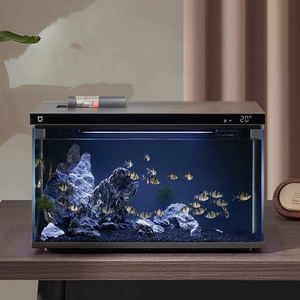 Akuarium Ikan Pintar Petix Glass, Akuarium Ekologis Desktop Cerdas dengan Sistem Pencahayaan dan Kotak Makan Otomatis Kontrol WIFI - Product Image 6