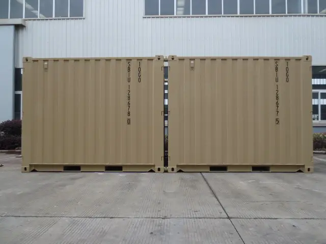 JJAP üst 2825*2385*2261mm akrilik veya PU boya 10 ft konteyner depolama