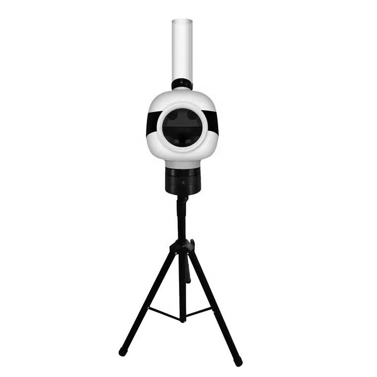 Automatic Launcher Sport Training Can Customize Logo Multi-angles the Lifting Bracket Badminton Ball Machine With Adapter