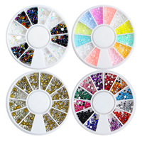 Kit de stylos à points pour nail art avec ruban adhésif coloré, lime à ongles en plastique et acrylique avec strass pour salon de manucure
