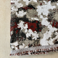 Tissu Jacquard Chenille Lourd 470 GSM à Motifs pour Revêtement de Canapé et Lit de Luxe pour Animaux de Compagnie