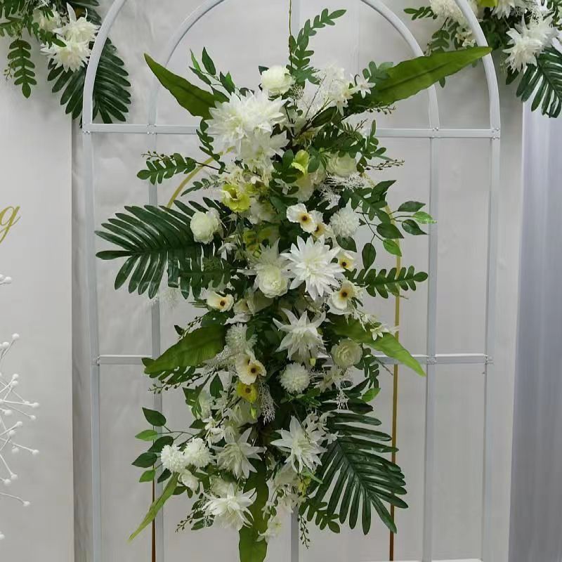 Mori-style hanging flower arrangement