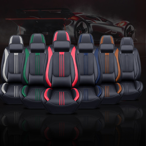 <span class=keywords><strong>Coprisedili</strong></span> <span class=keywords><strong>Auto</strong></span> Universali in Pelle PVC PU Impermeabile e Resistente, Set Completo, Accessori Sportivi per Interni <span class=keywords><strong>Auto</strong></span> - Product Image 1