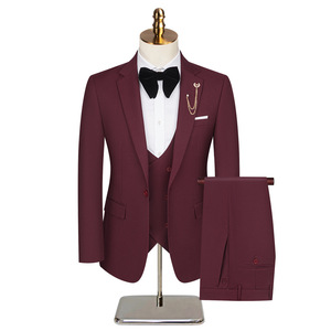 Traje <span class=keywords><strong>de</strong></span> Negocios <span class=keywords><strong>de</strong></span> 3 Piezas, Corte Entallado, <span class=keywords><strong>Tallas</strong></span> <span class=keywords><strong>Grandes</strong></span>, Vestido Formal para Oficina, Entrevista, Conferencia, <span class=keywords><strong>Boda</strong></span>, Novio y Padrino - Product Image 5