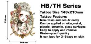 Nuevas Pegatinas <span class=keywords><strong>de</strong></span> Tatuajes Temporales Coloridas y Vibrantes con Diseño <span class=keywords><strong>de</strong></span> <span class=keywords><strong>Zorro</strong></span> y Lobo, Resistentes al Agua, para Mujeres, Hombres, Adultos y Adolescentes - Product Image 6