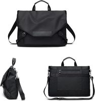 Sac messager en nylon à la mode pour hommes, mallettes décontractées, sacoche pour ordinateur portable