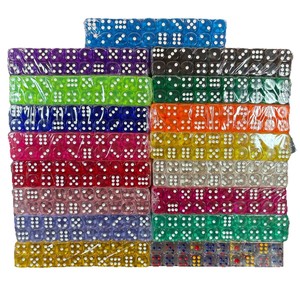Dados de Cristal Acrílico Transparentes de 14 mm, Redondeados, de 6 Caras, para <span class=keywords><strong>Ajedrez</strong></span> y Juegos de Cartas - Product Image 5